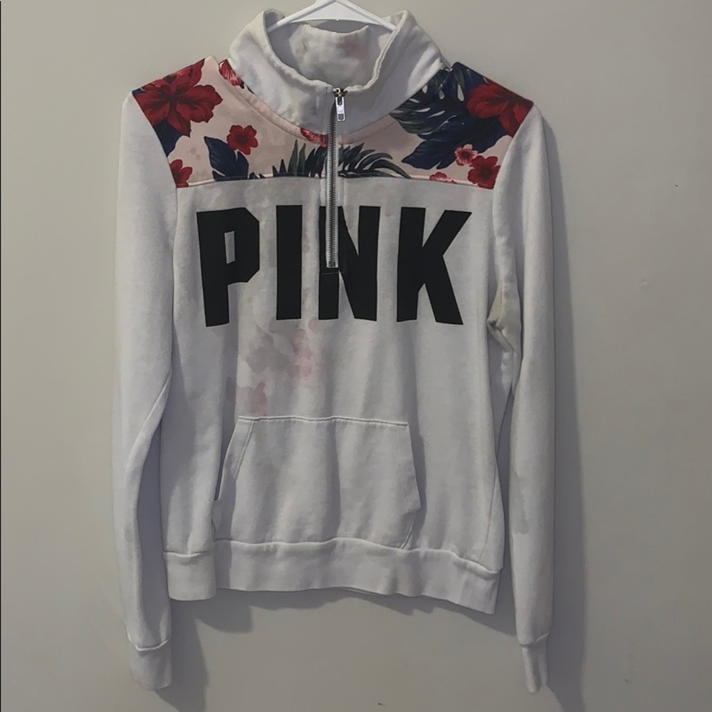 pink pullover